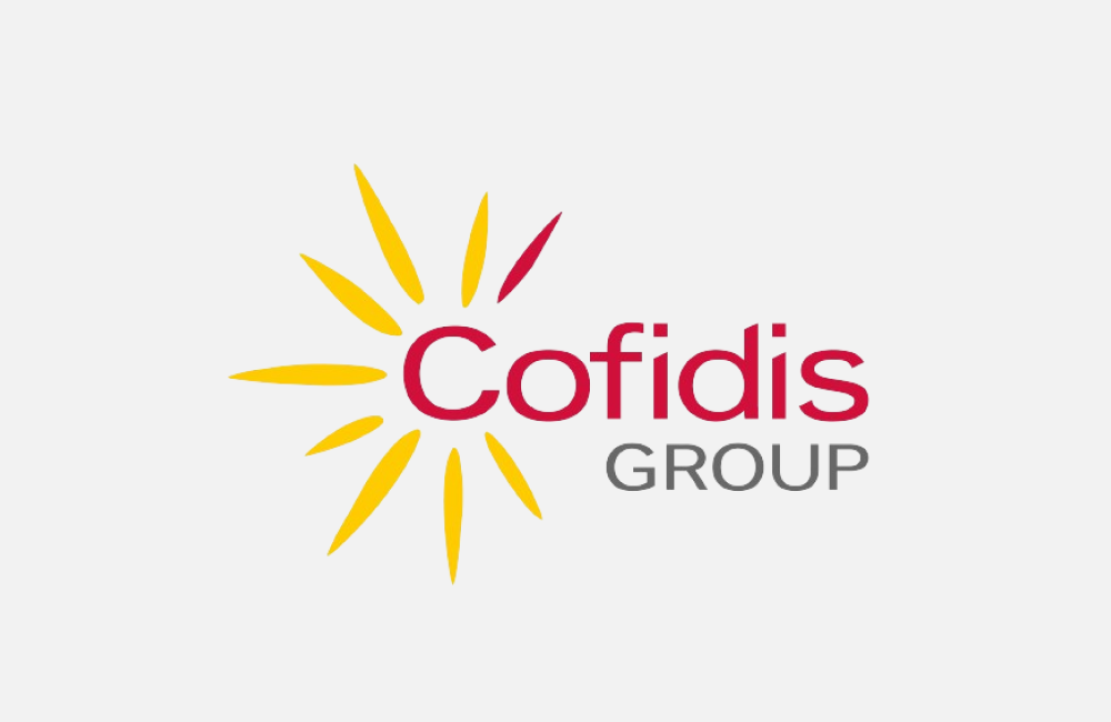logo de notre entreprise engagée Cofidis