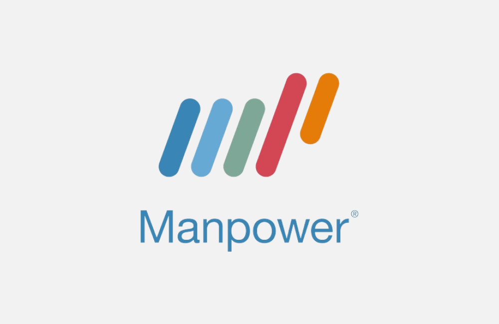 logo de notre entreprise engagée Manpower